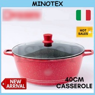 Periuk Rendang Original 40cm Casserole Non Stick Periuk /Periuk Viral