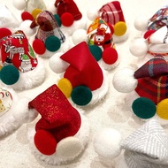 (手工製, 聖誕髮飾) 聖誕小帽, 髮夾頭飾飾物