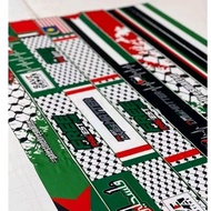 HQ price READY STOCK MAFLA Mafela Muffler Scarf Palestin Malaysia Tali Ikat Kepala Palestin