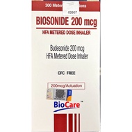 BUDESONIDE HFA METERED DOSE INHALER BP 200 mcg [EXP: July 2027]