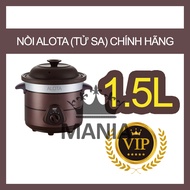 Nồi nấu chậm ALOTA N21 lõi đất tử sa đảm bảo giữ chất dinh dưỡng kết hợp nồi nấu cháo chậm nồi chưng