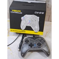 CM619 BLUETOOTH GAMEPAD FOR SWITCH/ANDORID/IOS/WINDOWS /NINTENDO
