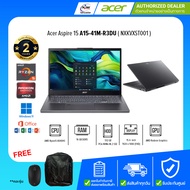 Acer Notebook Aspire 15 A15-41M-R3DU AMD R5-8640HS/16GB/512GB/15.6"/Win11H+Office21/Gray/ประกันศูนย์