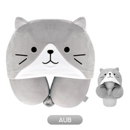 KKV - Alba Sol Hooded Neck Pillow Bantal Leher