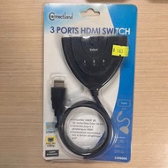 Connectland 3 port HDMI Switch 切換器 (法國牌子)