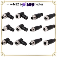 NIU M12 Aviation Plug, Connector Sensor Plug M12 Sensor Connector, A Type Sensor Connectors Power Ad