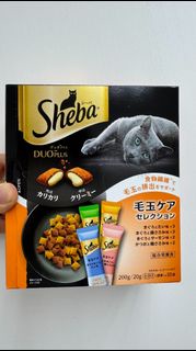 Sheba Duo Plus 夾心脆餅貓零食 (毛球護理，吐毛) 200g