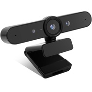 Windows Hello Camera for Instant Login, FHD 1080P 30FPS Plug & Play USB Computer Webcam for Windows 