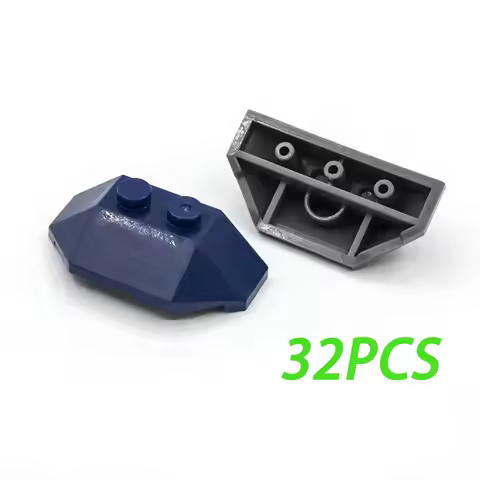 32PCS/50g High-Tech Building Blocks MOC 47759 4x2 Inclined Wedge Parts Compatible With Other Assembl