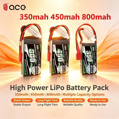 Upgrade Gens ACE 350/450/800mAh 7.4/11.1V 30C/45C Lipo Battery For RC Helicopter Quadcopter FPV Raci