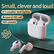 jm01d| tws pro 4 headset bluetooth wireless eahone hifi stereo earbuds