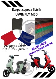 Karpet sepeda listrik Uwinfly M60 alas kaki