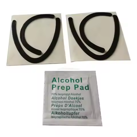 Curved Edge Mouse Feet Pad Mouse Skates Anti-Slip Mouse Glides for Logitech MX Vertical/ MX Lift Ver