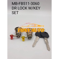 DOOR LOCK WITH KEY MITSUBISHI CANTER FB511 FB639 FE71