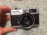 罕見旁軸 Minolta Hi-Matic 7sii 七劍 菲林相機