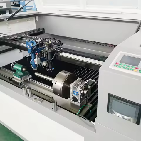 Latest Tech 9060 1310 CO2 Mixed Laser Cutting Machine 1390M Stainless Steel Laser Cutter 150Watt Ply