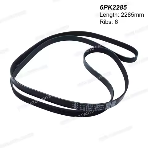 6PK2285 V-Ribbed Belt For SAIC MAXUS D90 G10 Plus 2.0T 2017- G20 RG10 RG20 PORSCHE 911 HONGQI HS7 MA