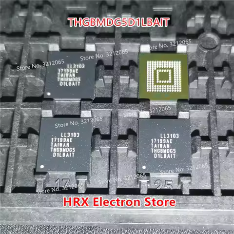 100% New Original THGBMDG5D1LBAIT 4GB EMMC BGA Chip (2-10piece)