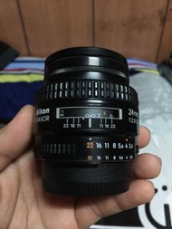 Nikon lens 24 mm F 2.8 D  normal use free filter Cpl B+w
