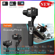 【LZ】 Hohem-iSteady Pro 4 Action Camera Gimbal estabilizador portátil de 3 eixos para GoPro 11 10 9 8 7 Insta360 One R DJI OSMO Action