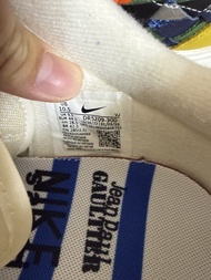 清鞋櫃】9成新 Nike x sacai x Jean Paul Gaultier VaporWaffle Woven "Green Gusto" 彩虹編織（無盒