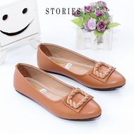 Lastcode Flatshoes Wanita Terbaru Kekinian 2025 Empuk Gaya Elegan Sepatu Kerja Wanita HND 02
