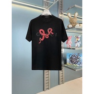 GU & CCI2026 Star Round Neck Short-Sleeved T-Shirt Couple Style Men Style Official Website Simultane