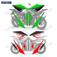 For Z900 Z 900 ZR900F Motorcycle Full Car Racing Fairing Sticker Reflective Waterproof Bodywork Deca