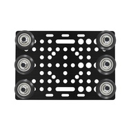 TECHCHIP-V-Slot Gantry Plate Set 20-80mm with V-Slot Solid V Wheel POM Kit for Profiles CNC Machine