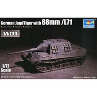 Trumpeter 07166 1/72 German JagdTiger with 88mm /L71 Gun Barrel
