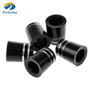 Perfeclan 5 Pieces Black Double Silver Ring Golf Iron Ferrules .3335 Golf Accessories