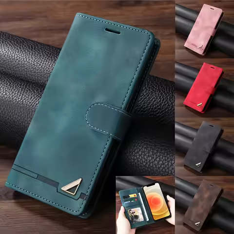 For Samsung S9 Plus Leather Wallet Bag Phone Case For Samsung Galaxy S9+ S9 Plus S9Plus G960F G965F