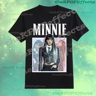 Minnie Gidle Kpop Group Member Printed T-Shirt (Multi Designs Black/White (G)I-Dle