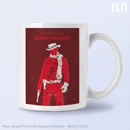Django Unchained Simple Poster Film Mug Glass