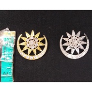 Brooch Songkok Bulan Bintang