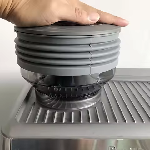 Silicone Bellow & Single Dose Hopper for Breville Barista Express Cleaning Residual Coffee Grounds f