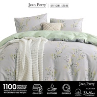 Jean Perry Dallas Fitted Bedsheet Set - Cotton USA - 1100TC (SUPER SINGLE/ QUEEN/ KING)