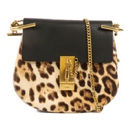 Chloe 馬毛Chain Shoulder金扣鏈帶肩背袋