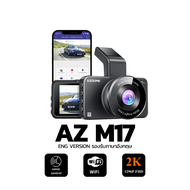 [โค้ดลด 200.- ] AZ M17 กล้องติดรถยนต์ หน้า หลัง Full HD 1080P เชื่อมต่อพร้อม WIFI มุมมอง 150 องศา Wi
