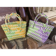 Bag Anyaman goodies bag hamper kuih raya event gift wedding bag