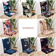 ℗Sarung Kerusi Dust tight hotel chair cover  stool dining (size height: 38-58cm，length,width: 38-50c