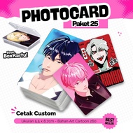 OTS7 - [ PHOTOCARD 25 + BOX ] KPOP PHOTOCARD UNOFFICIAL GLOSSY IDOL GROUP PLAVE MEMBER BIAS KOREA C0