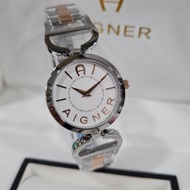 [promo] jam tangan wanita aigner ragusa steel original garansi 2 thn - 8 tanpa box ori