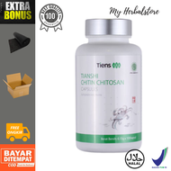 Chitin Chitosan Chitan Kapsul Organik Original | Serat Shitin Obat Herbal Cina Asam Lambung Gerd Ma