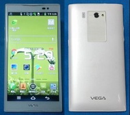 Pantech Vega N°6 IM-A860L 5.9吋大螢幕 白色