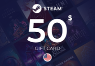 บัตร Steam Wallet Gift Card USD (for US Account)