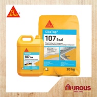 SIKA TOP SEAL - 107 A 20kg + B 5kg (GREY) *set* WATERPROOFING CEMENT