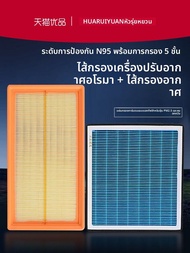 HUARUIYUAN | ฟิลเตอร์ปรับอากาศ N95 ที่มีกลิ่นหอม
