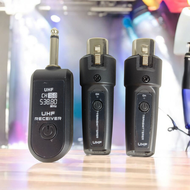 Transmitter Mic Wireless 1 Pair Receiver UHF XLR Rechargeable Daya USB Type C