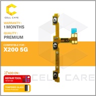 Power On Off Ribbon For VIVO X200 5G WITH VOLUME SWITCH (On Off Switch Flex Cable)